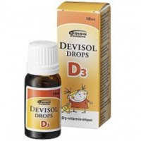 Масляный раствор Orion Pharma витамина D3 Devisol