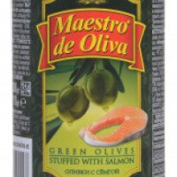 Оливки с семгой "Maestro de Oliva"