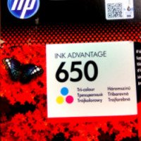 Картридж трехцветный HP 650