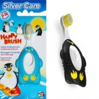 Детская зубная щетка Silver Care Happy Brush 0-36