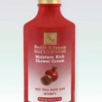 Гель для душа Health&Beauty Shower Cream Moisture Rich "Гранат"
