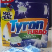 Таблетки для посудомоечных машин Tyron Max in one