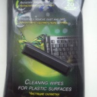 Чистящие салфетки для пластиковых поверхностей Defender CLN 30200