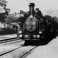Фильм "Прибытие поезда на вокзал Ла-Сьота" (1896)