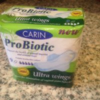 Прокладки с пробиотиками Carin Probiotic