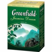 Чай зеленый с жасмином листовой Greenfield Jasmine Dream