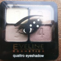 Тени для век Eveline Cosmetics Quattro Eye Shadow