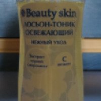 Лосьон-тоник для лица Beauty skin с черной смородиной освежающий для нормальной и комбинированой кожи