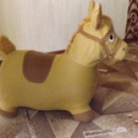 Прыгун-лошадка в плюшевой накидке Joy Toy MS 0325