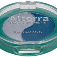 Тени для век Alterra Naturkosmetik Duo 03 Blue Water