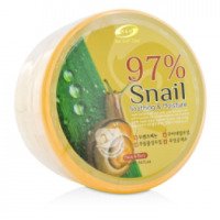 Улиточный увлажняющий гель для лица и тела Hot Stuff Gold Plus 97% Snail Soothing & Moisture Gel