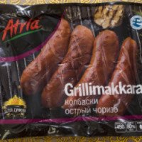 Колбаски Atria Grillimakkarat "Острый чоризо"