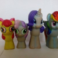 Резиновые игрушки Затейники лошадки "My little pony"