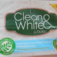 Мыло для стирки Duru Clean&White
