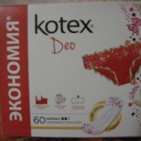 Прокладки ежедневные Kotex "Deo"
