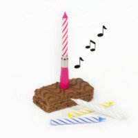 Свеча для торта музыкальная Happy Birthday