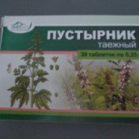 Таблетки Тайга-Продукт "Пустырник таежный"