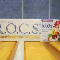 Зубная паста для детей R.O.C.S. Kids "Фруктовый рожок"