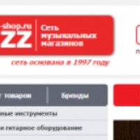 Jazz-shop.ru - интернет-магазин музыкальных инструментов