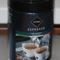 Кофе Rioba Espresso 100% Arabica Macinato натуральный жареный молотый