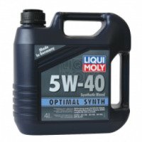 Синтетическое моторное масло Liqui Moly Optimal Synth 5W-40