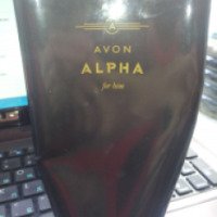 Шампунь-гель для душа для мужчин Avon ALPHA