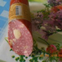 Колбаса полукопченая Забияка "Салями с сыром"