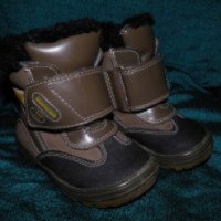 Зимние детские ботинки "Шалунишка" на липучке