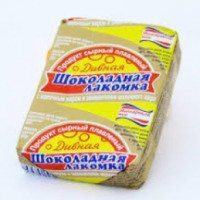 Продукт сырный плавленый Янтарь "Шоколадная лакомка"