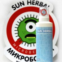 Средство пенящееся SUN HERBAL для мытья детских принадлежностей, овощей, фруктов