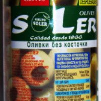 Оливки Soler без косточки