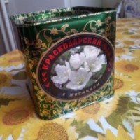 Краснодарский зеленый чай с жасмином "Баловень"