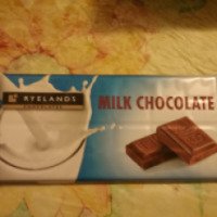 Шоколад молочный Ryelands