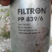 Фильтр топливный FILTRON PP 839/6