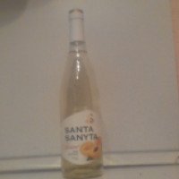 Винный напиток Santa Sanyta белый со вкусом абрикоса