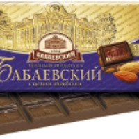 Шоколад Бабаевский "Темный шоколад с цельным миндалем"