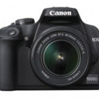 Цифровой зеркальный фотоаппарат Canon EOS 1000D