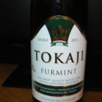 Вино столовое белое полусладкое Tokaji Furmint