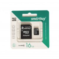 Карта памяти SmartBuy Class 4 Micro SD 16Gb