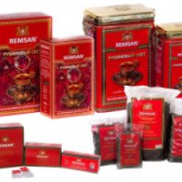 Цейлонский черный чай "Remsan" в пакетиках