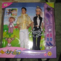 Набор кукол Defa Lucy "Happy family"