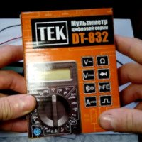 Цифровой мультиметр TEK DT-832