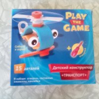 Детский конструктор Play the Game "Транспорт"