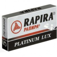 Лезвия для т-образных классических станков Rapira Platinum Lux
