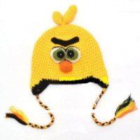 Детская вязаная шапочка Babyline Angry Birds
