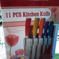 Набор ножей Kitchen Knife с цветными досками