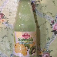 Коктейль молочно-сывороточный с соком ультрапастеризованный "Unimarka" вкус киви-ананас