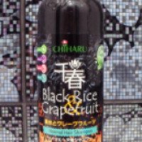 Увлажняющий шампунь для нормальных волос Chiharu "Black Rice and Grapefruit"