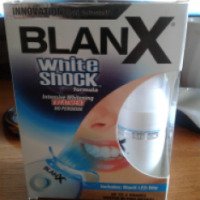 Зубная паста BlanX white shock + BlanX LED Bite
