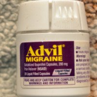 Капсулы от мигрени Pfizer Advil migraine